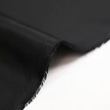 Sergé polyester imperméable noir