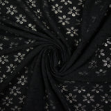 Rebecca lace knit black background