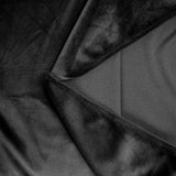 Double black velvet jersey