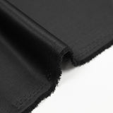 Satin polyester uni Inès noir