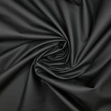 Tissu imperméable épais noir envers maille