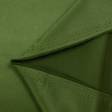 Satin polyester uni Inès vert olive