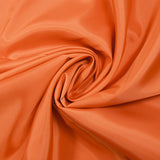 Doublure satin de polyester orange tangerine