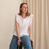 Patron de Couture plastron et pull sans manches femme BRISBANE