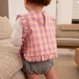 Plastron pattern, sleeveless sweater and adelaide baby bib