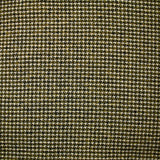 Lainage jacquard mini pied de poule blanc cassé et olive