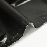Twill de viscose imperméable enduit noir