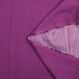 Viscose printed polka dots purple background