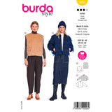 Patron Burda n°5698 : Gilet & veste