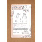 Patrón de costura de la falda de Louise
