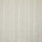 Mousseline crinkle rayure blanche et argent fond blanc