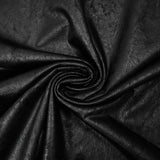 Jersey polyester effet marbré noir