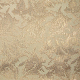 Rococo pink lamé brocade with blush background