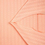 100% salmon cotton jersey