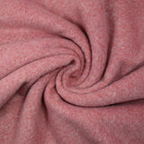 Laine mélangée brossée vieux rose