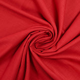 Lin coton fin rouge