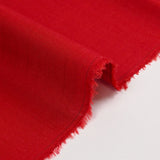 Lin coton fin rouge