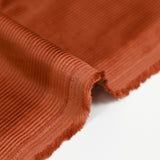 100% cotton corduroy 2 mm mahogany