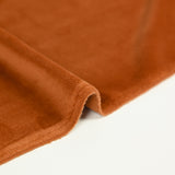 Mild rusty velvet jersey