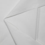 Satin de coton fin blanc