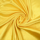 Crêpe satin polyester jaune