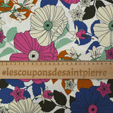 Coton élasthanne Liv fuchsia