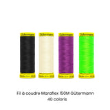 Fil à coudre élastique Maraflex Gütermann 150 m