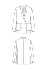 Blazer mimosa sewing pattern