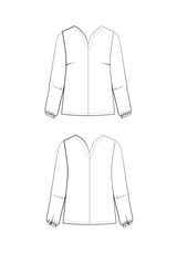 Couture boss blouse volata
