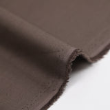 Voile de coton sergé taupe