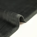 Jersey de velours tout doux gris foncé