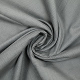 Velours côtelé de coton 2 mm gris