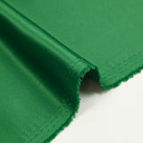 Satin polyester uni Inès vert prairie