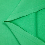 Molleton french terry 100% coton vert menthe