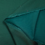 Satin polyviscose vert bouteille