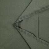 Jersey de coton vert kaki