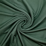 Jersey bord-côte tubulaire vert bouteille