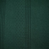 Malla de poliéster Paula calada y texturizada verde bosque