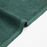Fine polyester velvet Pin green ribs