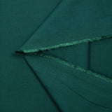 Satin polyviscose élasthanne vert bouteille