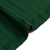 Jersey de coton rayure ton sur ton vert forêt