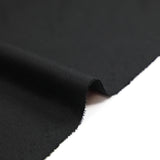 Jersey de coton et viscose noir