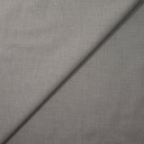 Batiste de coton gris souris