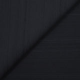 Bengaline polycoton rayée ton sur ton bleu nuit