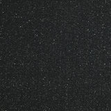 Bord-côte lurex argent tubulaire noir vendu au mètre