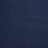 Bord-côte lurex doré tubulaire bleu foncé vendu au mètre