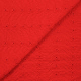 Broderie anglaise Izanagi rouge