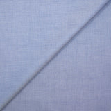 Coton chemise jacquard Nicolas fond bleu clair