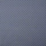 Coton imprimé petits pois 2mm gris
