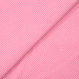 Coton imprimé pois 1mm fond rose